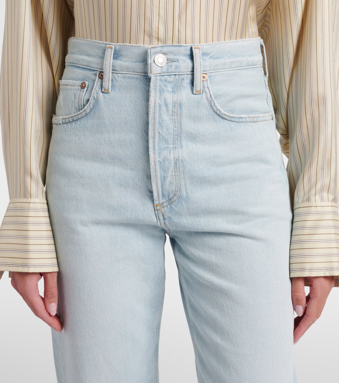 '90s Crop straight jeans | Agolde