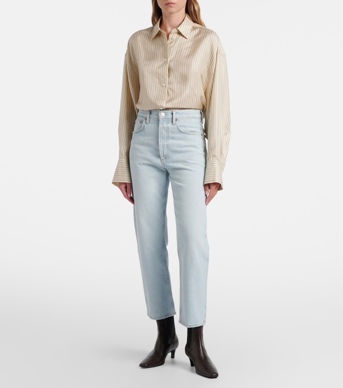 '90s Crop straight jeans | Agolde