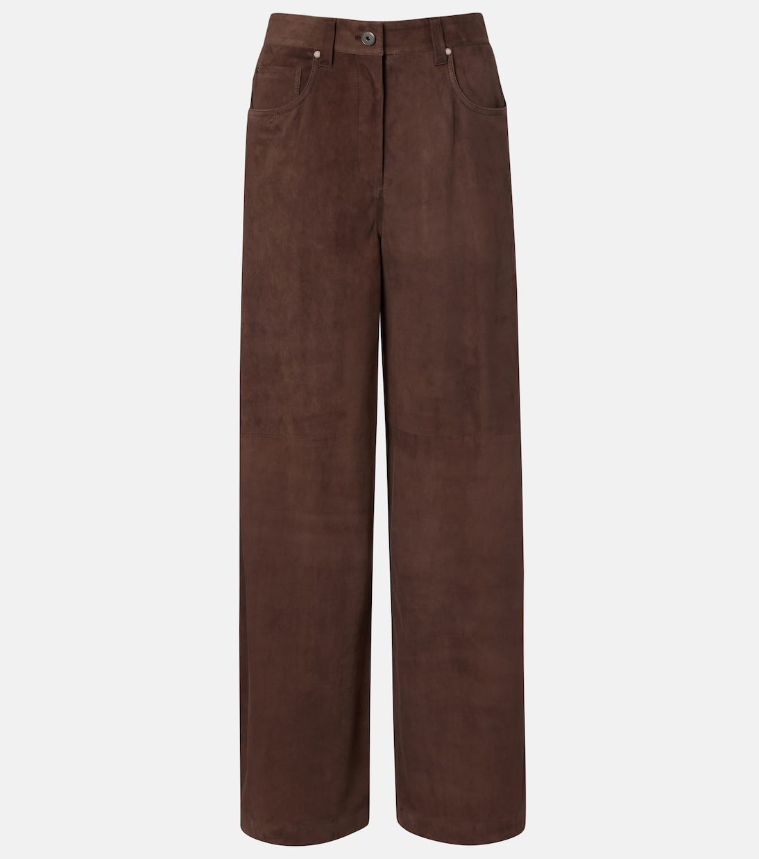 Pantalones anchos de ante | Brunello Cucinelli