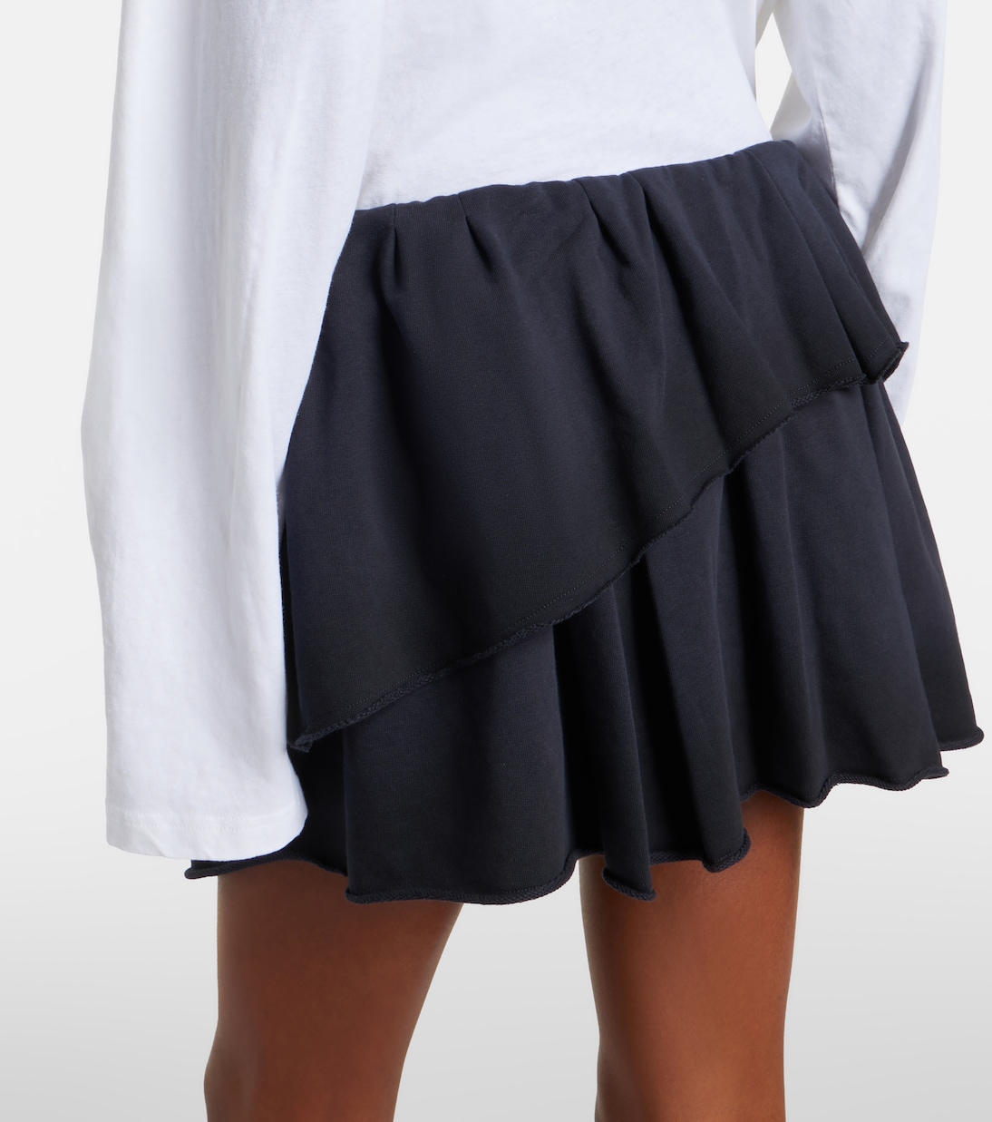 Cotton-blend miniskirt | Acne Studios