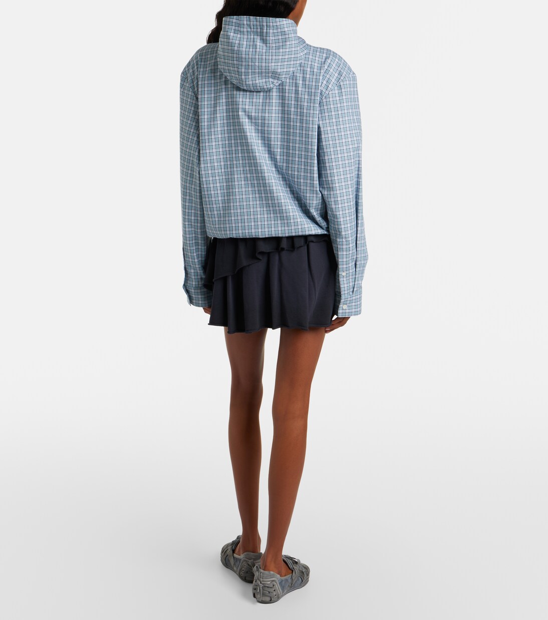 Cotton-blend miniskirt | Acne Studios