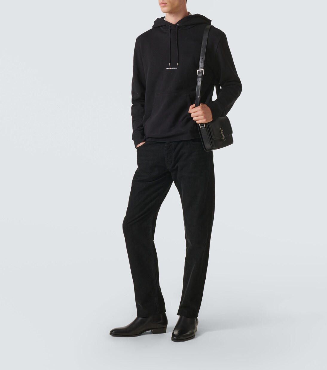 Wyatt leather Chelsea boots | Saint Laurent