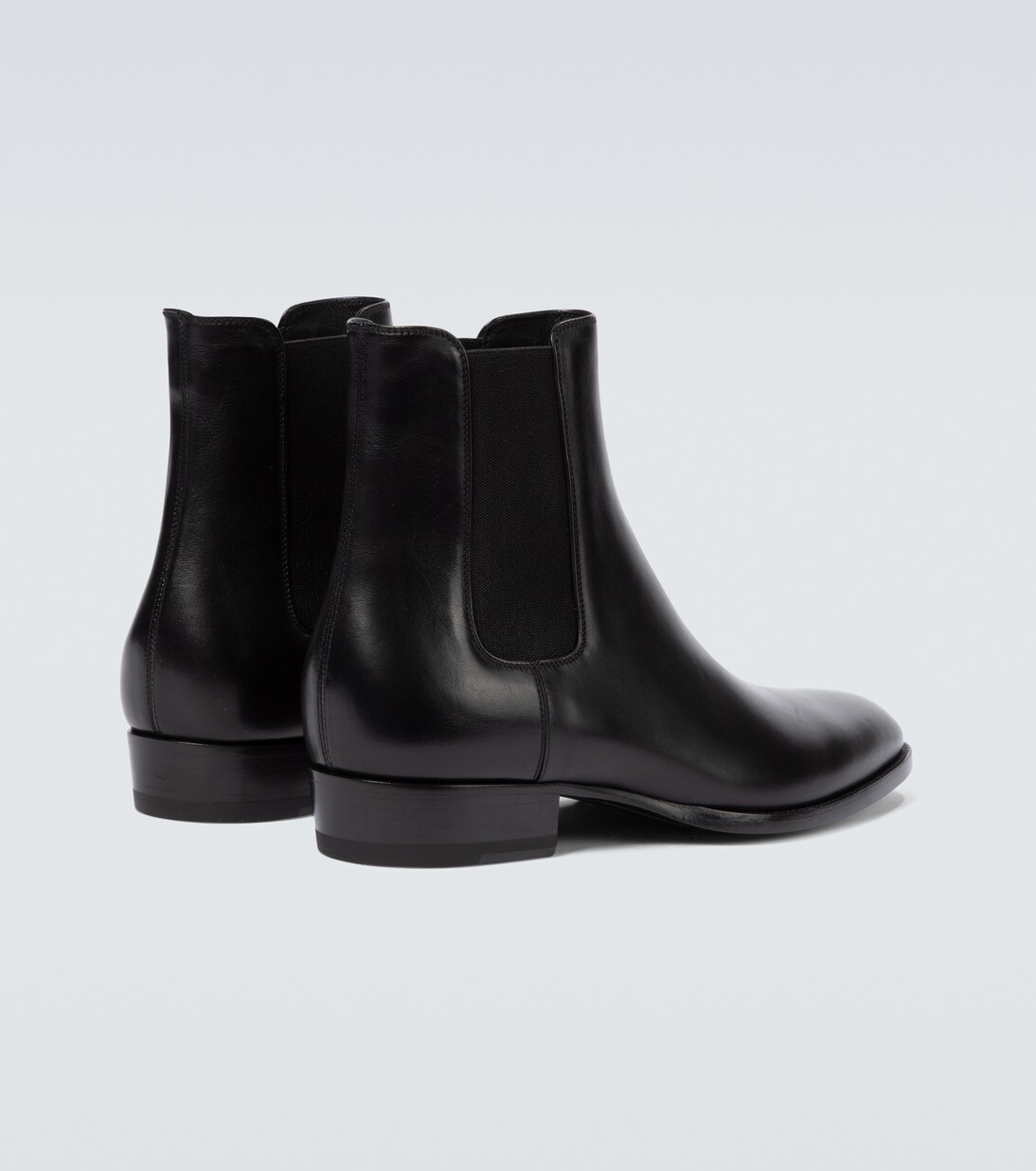 Wyatt leather Chelsea boots | Saint Laurent