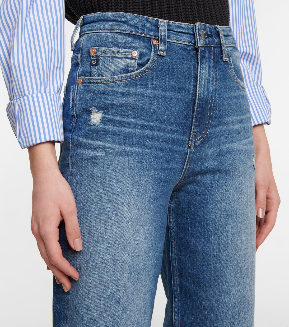 High-Rise Jeans Balloon | AG Jeans