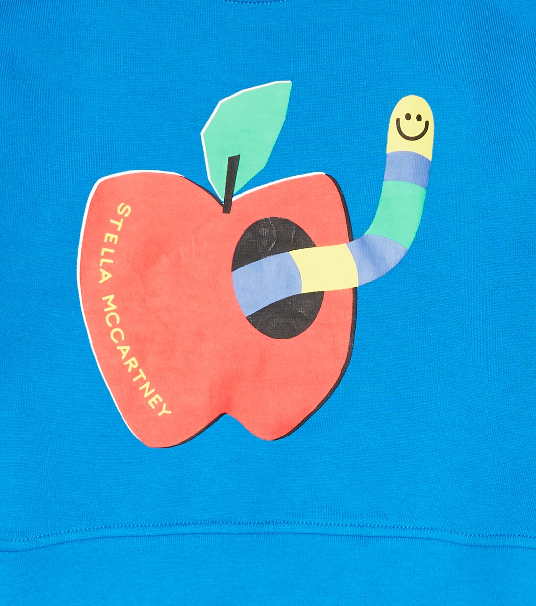 Sweat-shirt raccourci en coton | Stella McCartney Kids