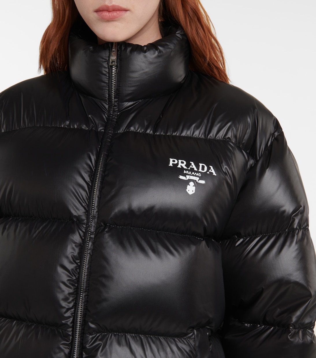 Logo down jacket | Prada