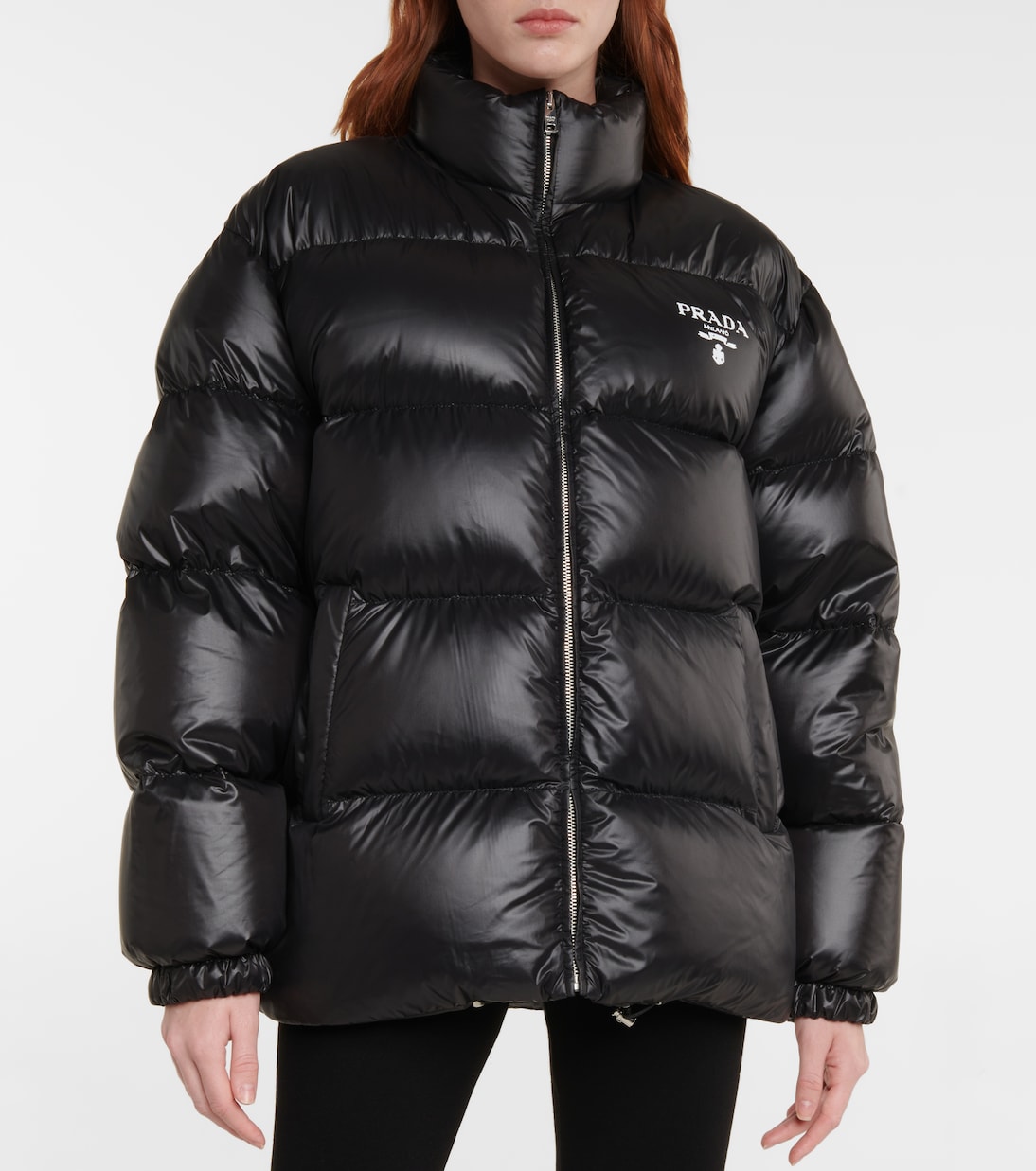 Logo down jacket | Prada