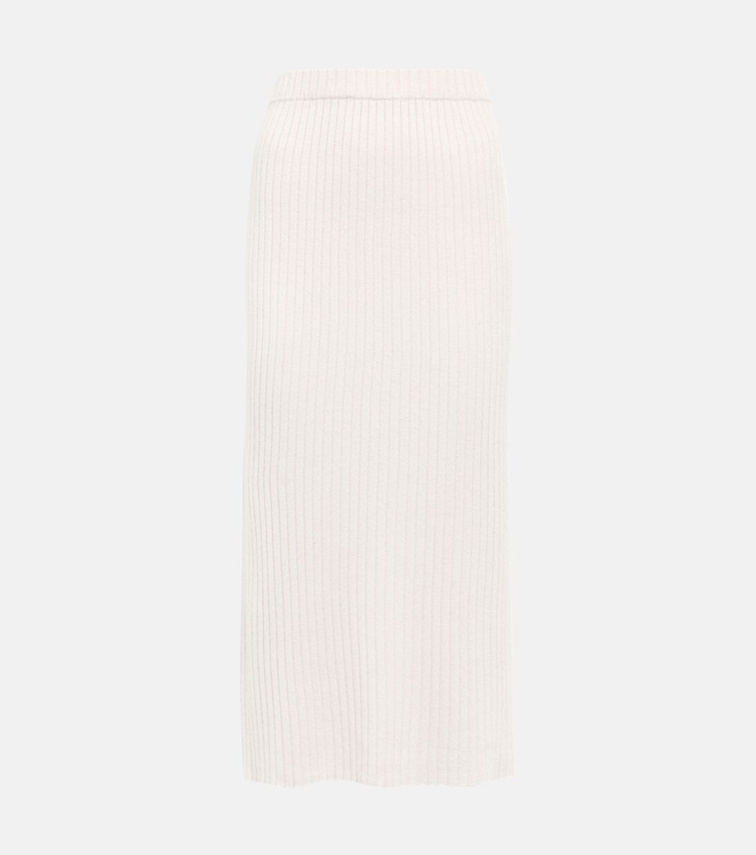 Ribbed-knit cashmere skirt | Jardin des Orangers