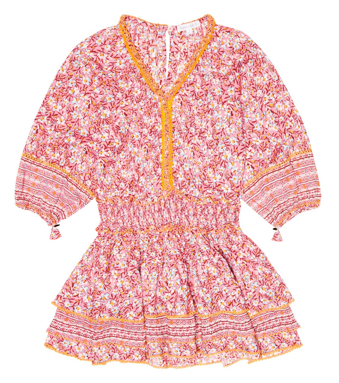 Ariel floral dress | Poupette St Barth Kids