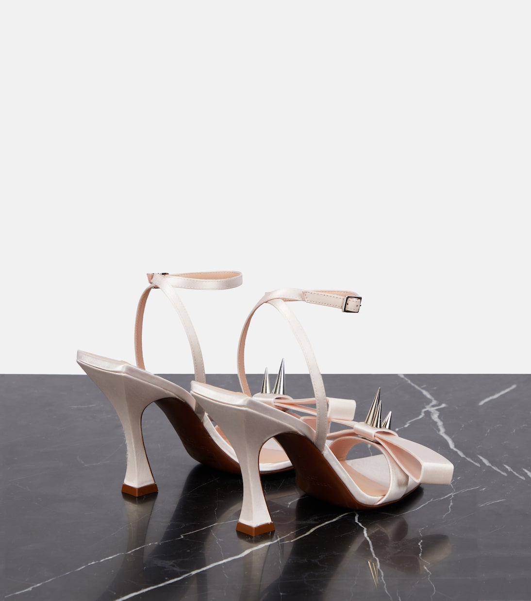 Verzierte Sandalen aus Satin | Acne Studios