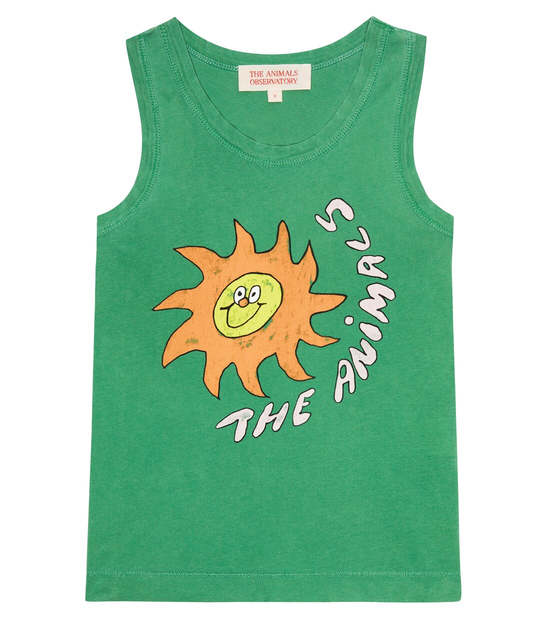 Printed cotton tank top | The Animals Observatory