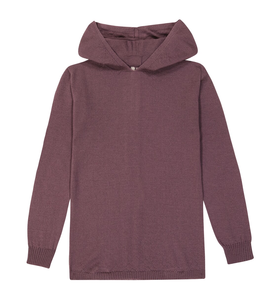 Felpa in lana vergine con cappuccio | Rick Owens Kids
