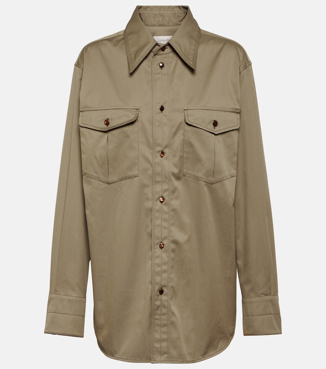 Western cotton twill shirt | Lemaire