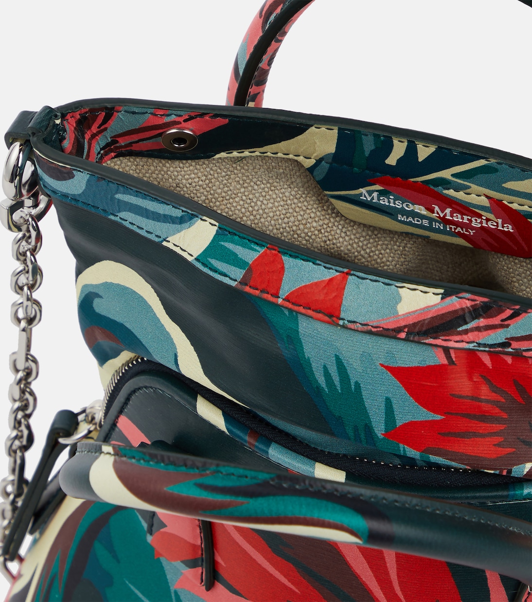 Schultertasche 5AC Classique Micro aus Leder | Maison Margiela