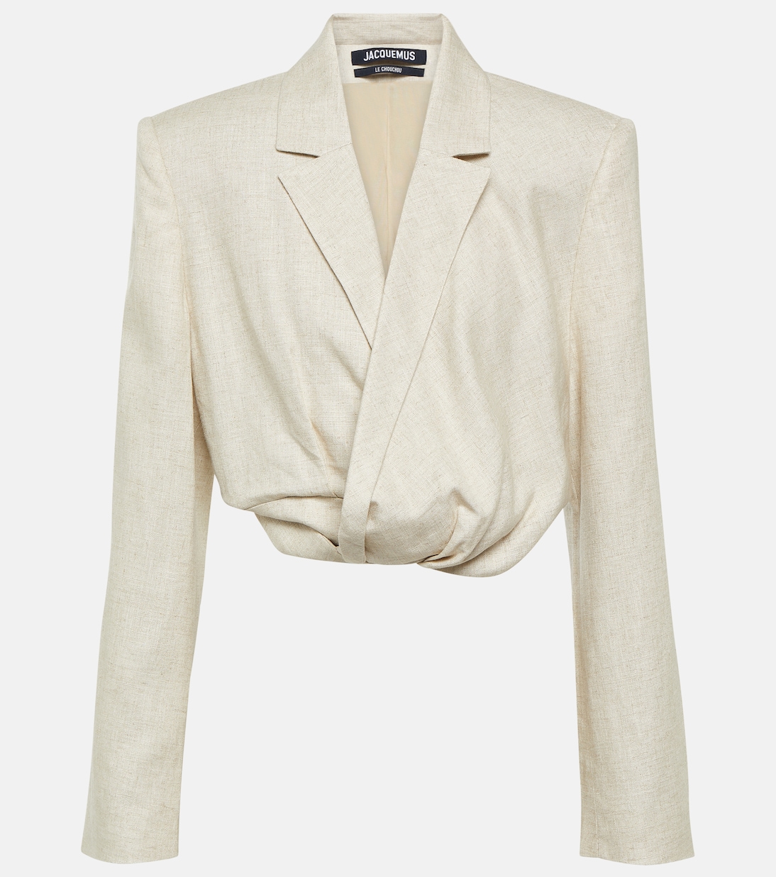 La Veste Bahia Courte cropped blazer | Jacquemus