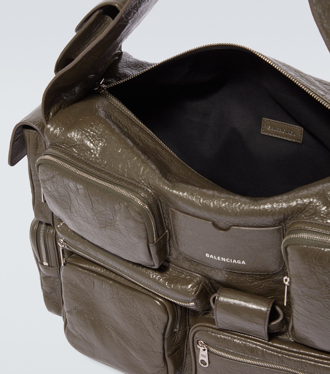 Superbusy Large leather shoulder bag | Balenciaga