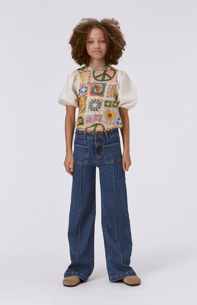 Rica printed cotton shirt | Molo