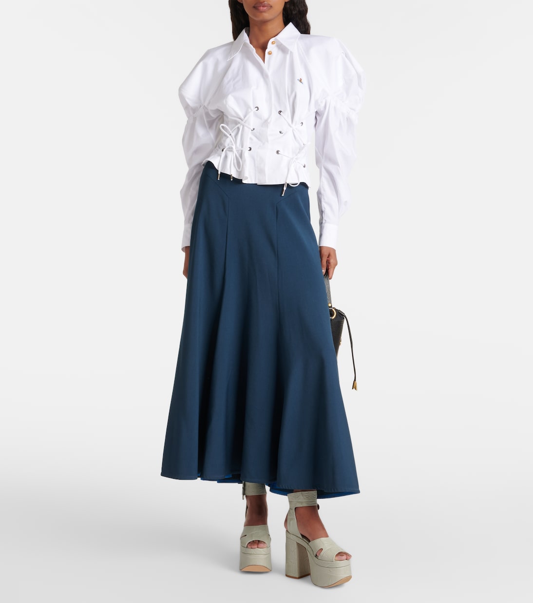 Plateausandalen Olde London aus Leder | Vivienne Westwood