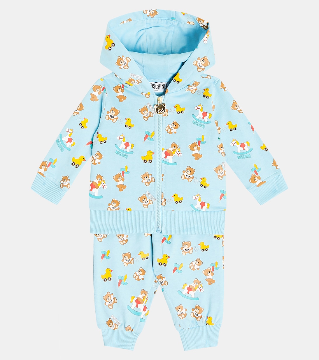 Bebé - chándal de algodón estampado | Moschino Kids