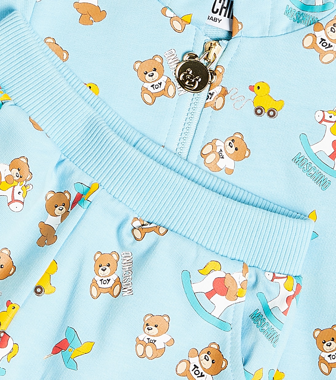 Bebé - chándal de algodón estampado | Moschino Kids