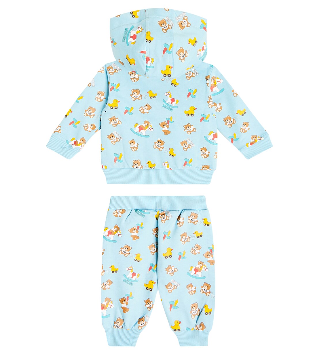 Bebé - chándal de algodón estampado | Moschino Kids