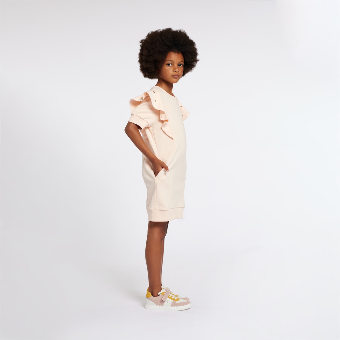 Cotton dress | Chloé Kids