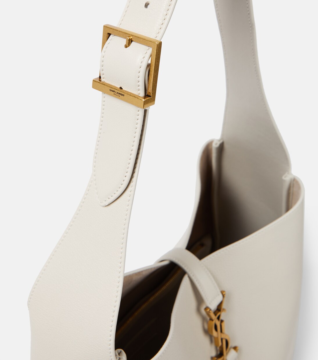 Schultertasche Le 5 à 7 Supple Large aus Leder | Saint Laurent