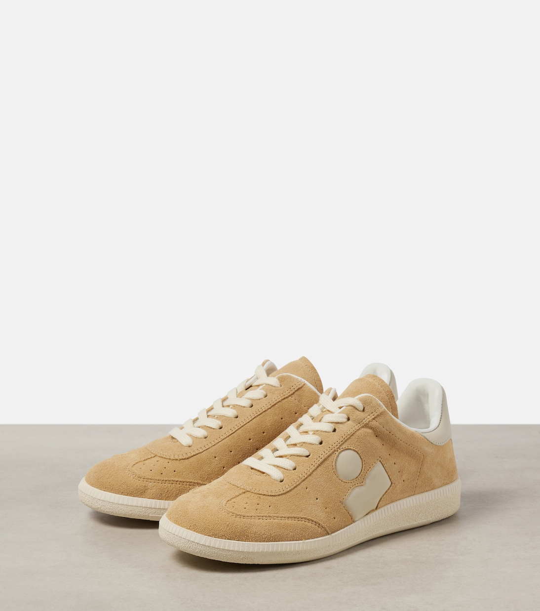 Sneakers Bryce aus Veloursleder mit Leder | Isabel Marant