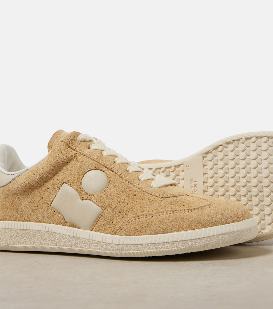 Sneakers Bryce aus Veloursleder mit Leder | Isabel Marant