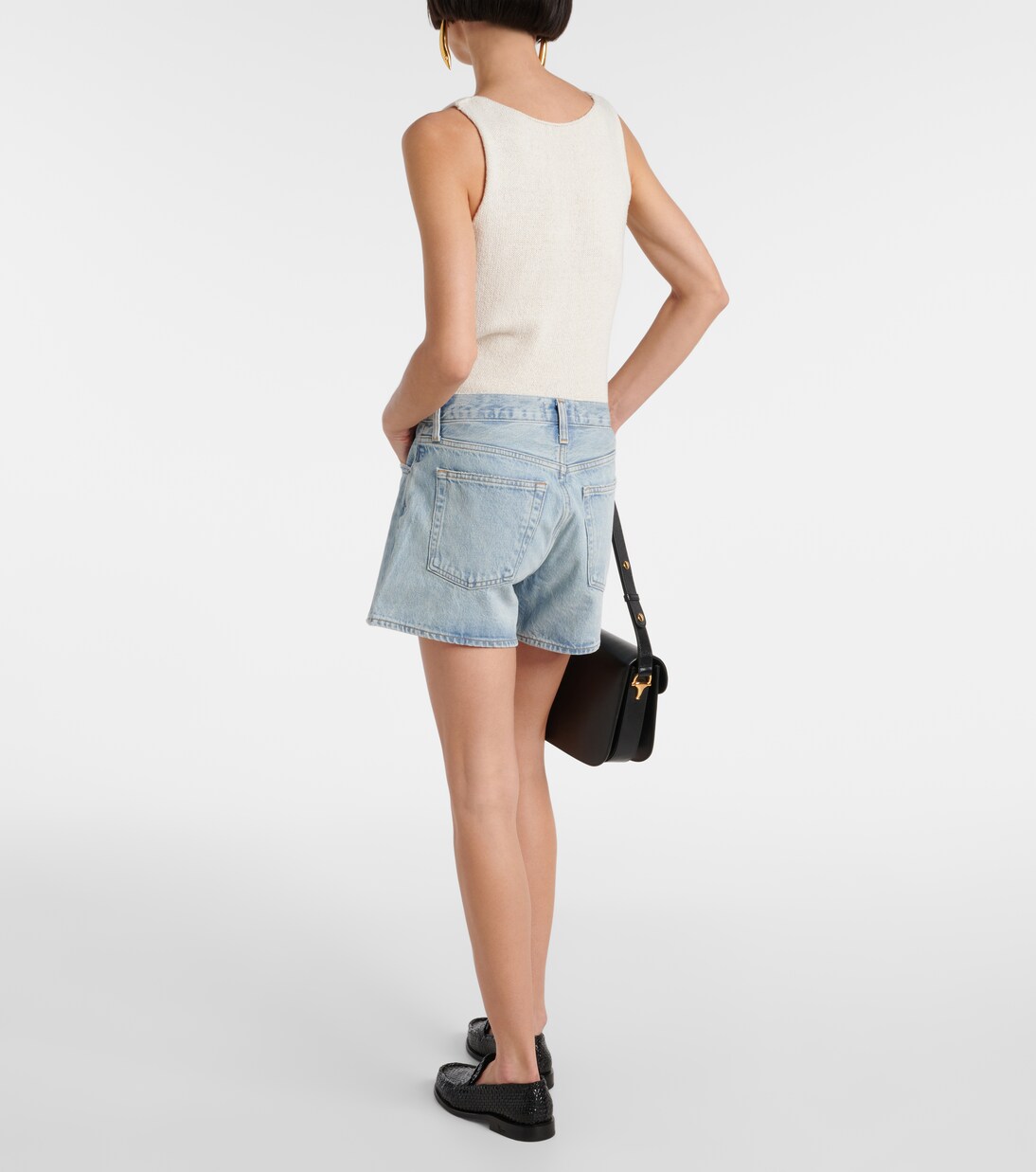 Mid-Rise Jeansshorts Parker | Agolde