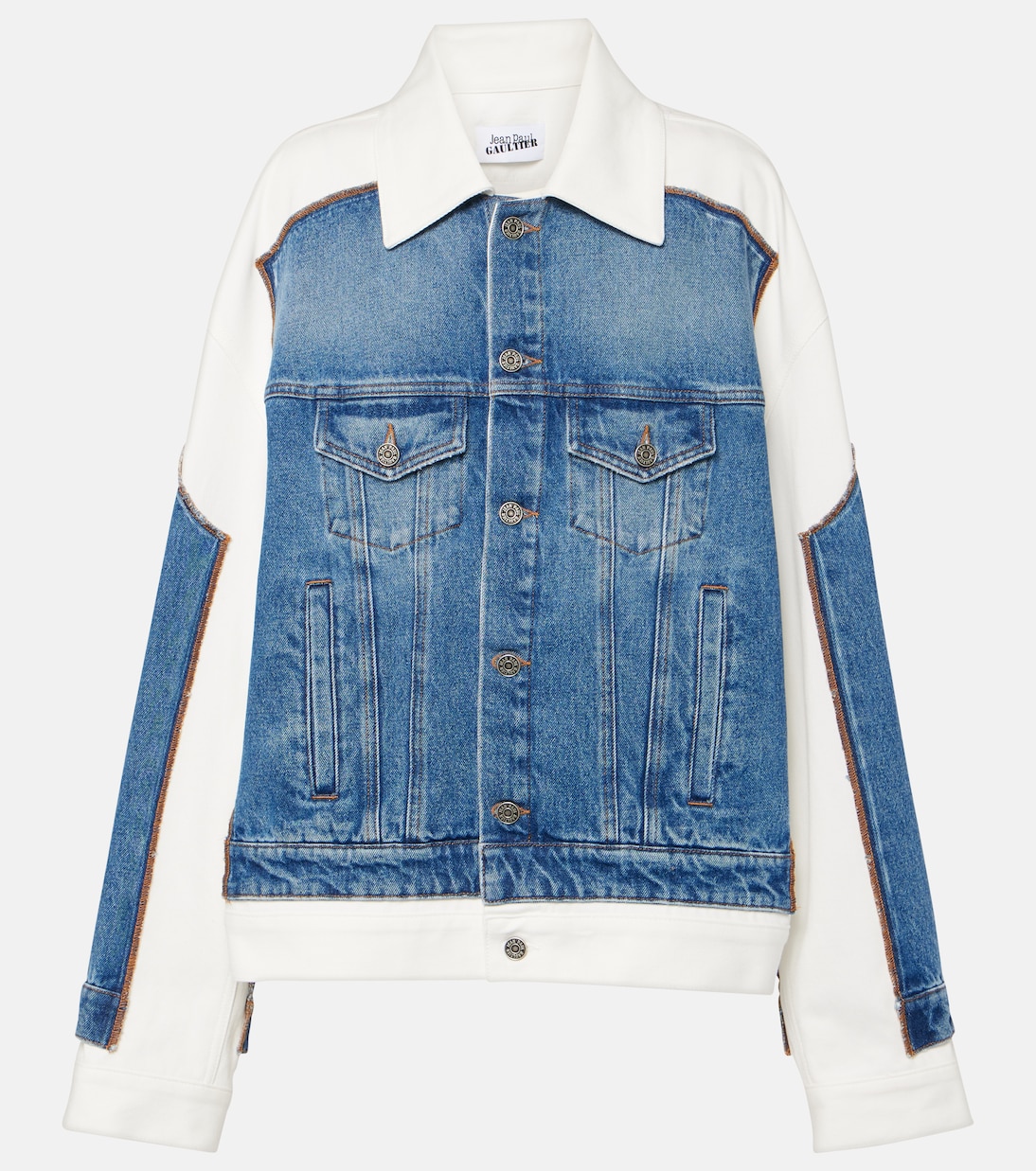 Paneled denim jacket | Jean Paul Gaultier