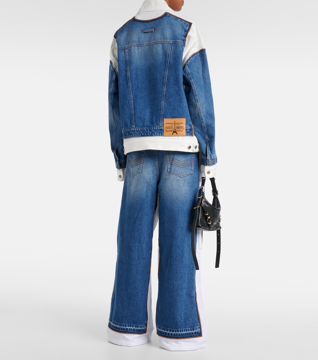 Paneled denim jacket | Jean Paul Gaultier