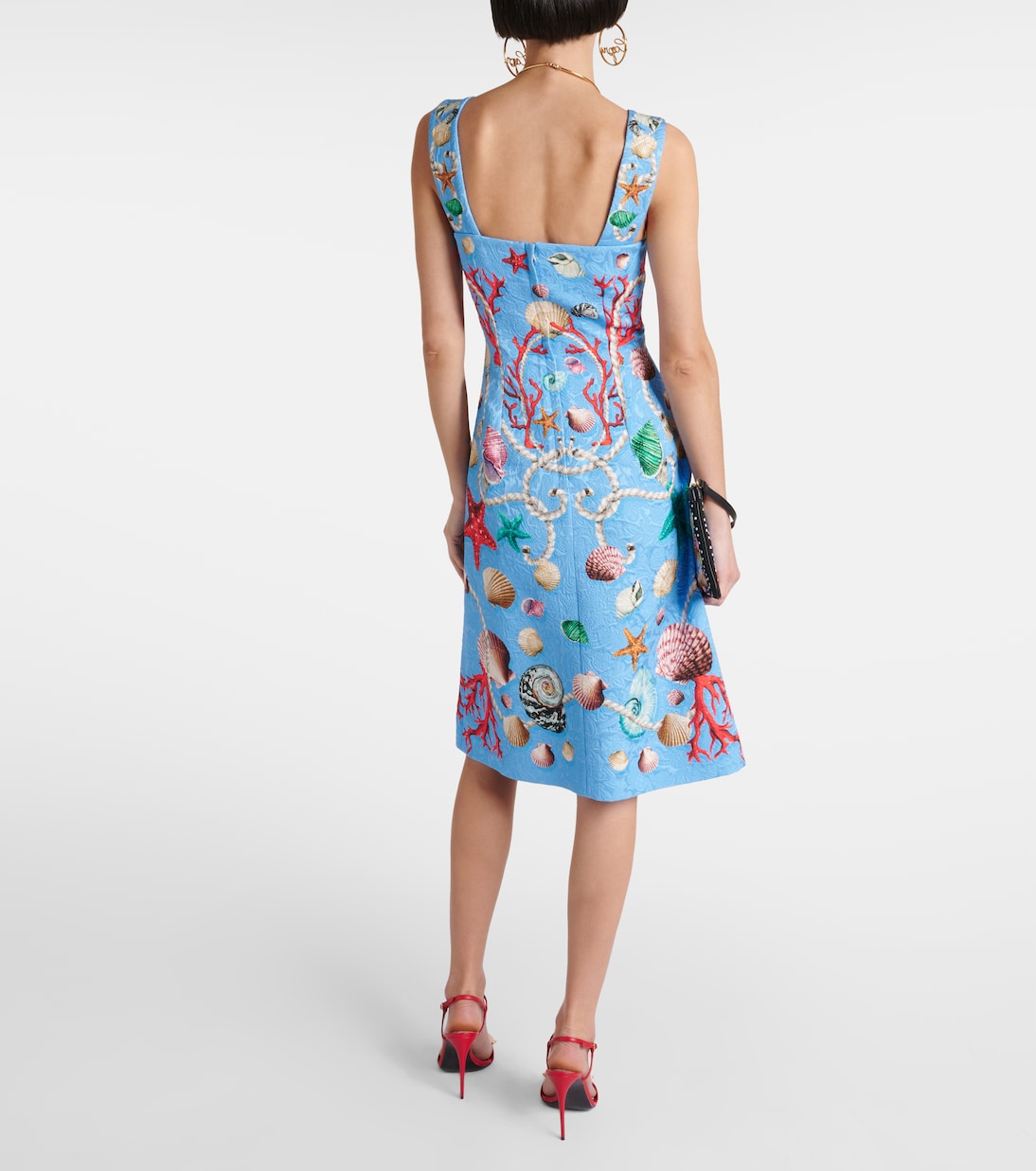 Capri printed minidress | Dolce&Gabbana