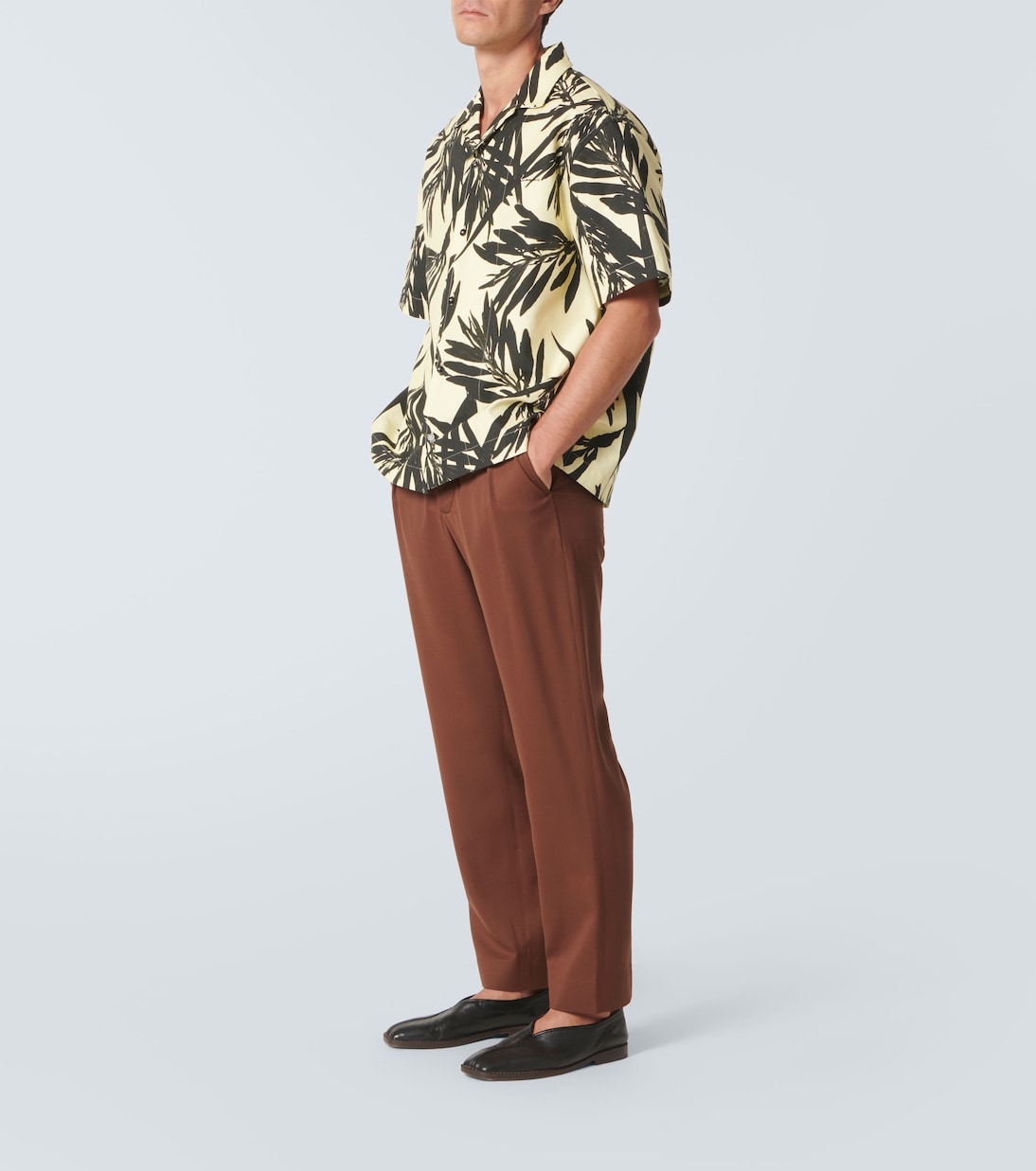 La Chemise Jean cotton poplin bowling shirt | Jacquemus