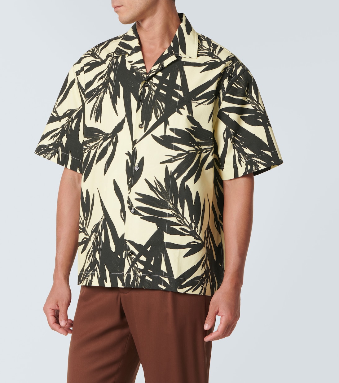 La Chemise Jean cotton poplin bowling shirt | Jacquemus