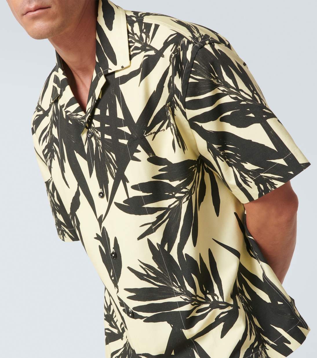 La Chemise Jean cotton poplin bowling shirt | Jacquemus