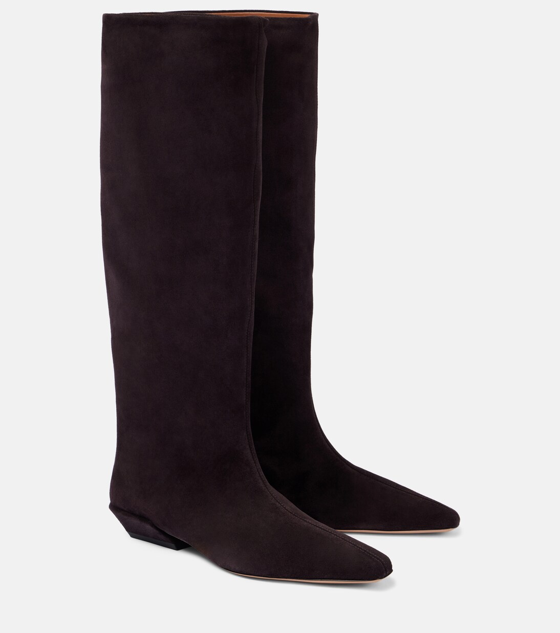 Bottes Bettina 25 en daim | Paris Texas