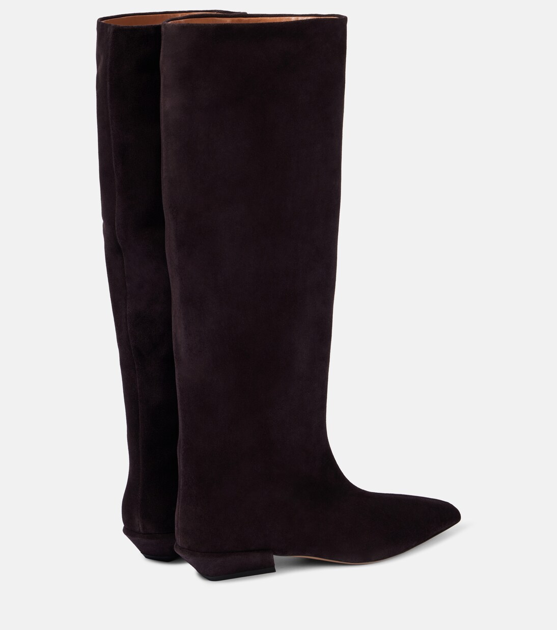 Bottes Bettina 25 en daim | Paris Texas