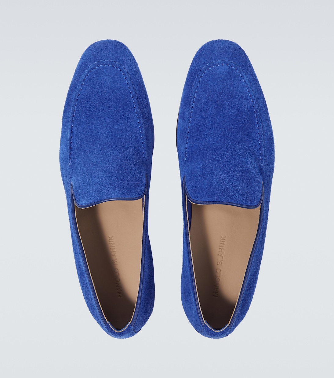 Truro suede loafers | Manolo Blahnik