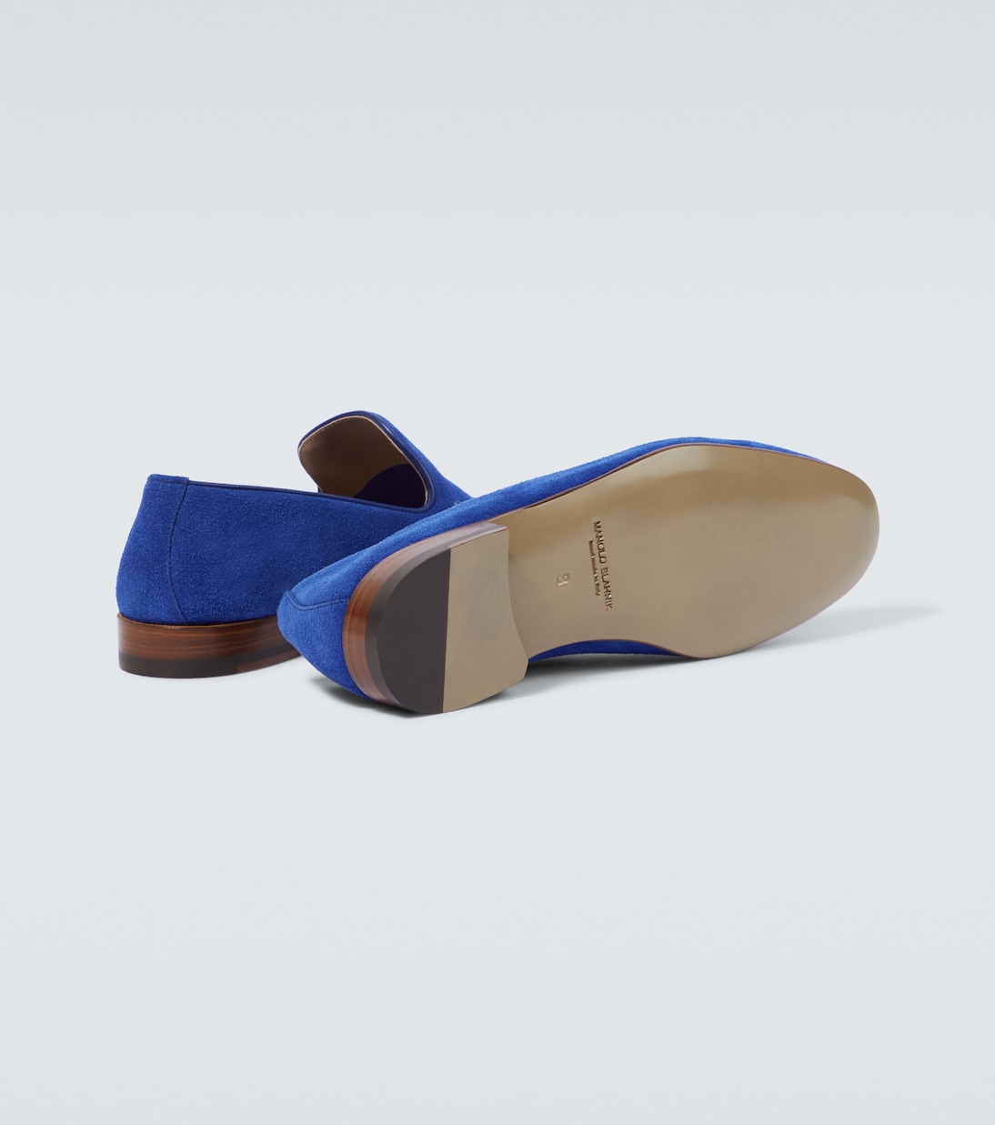 Truro suede loafers | Manolo Blahnik