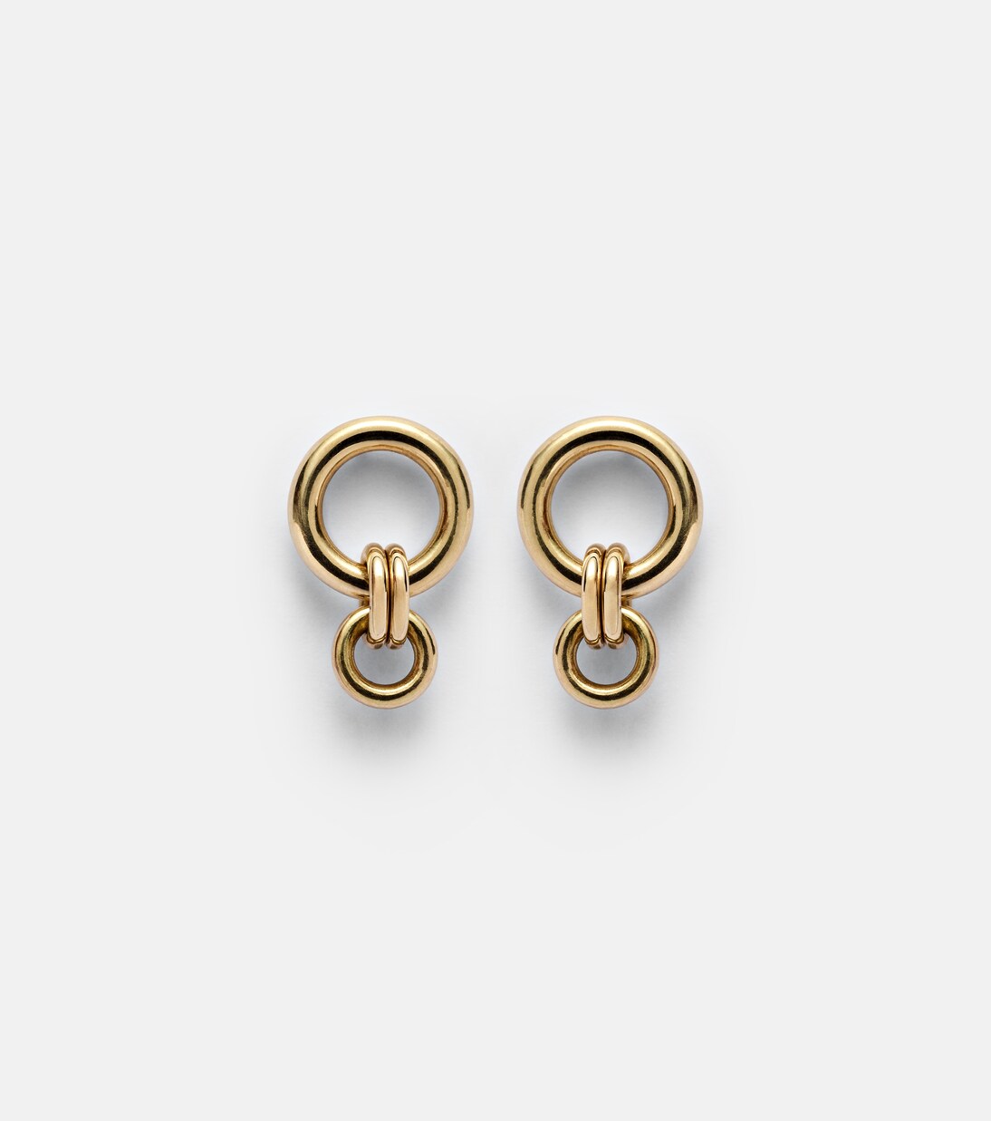 Canis 18kt gold drop earrings | Spinelli Kilcollin
