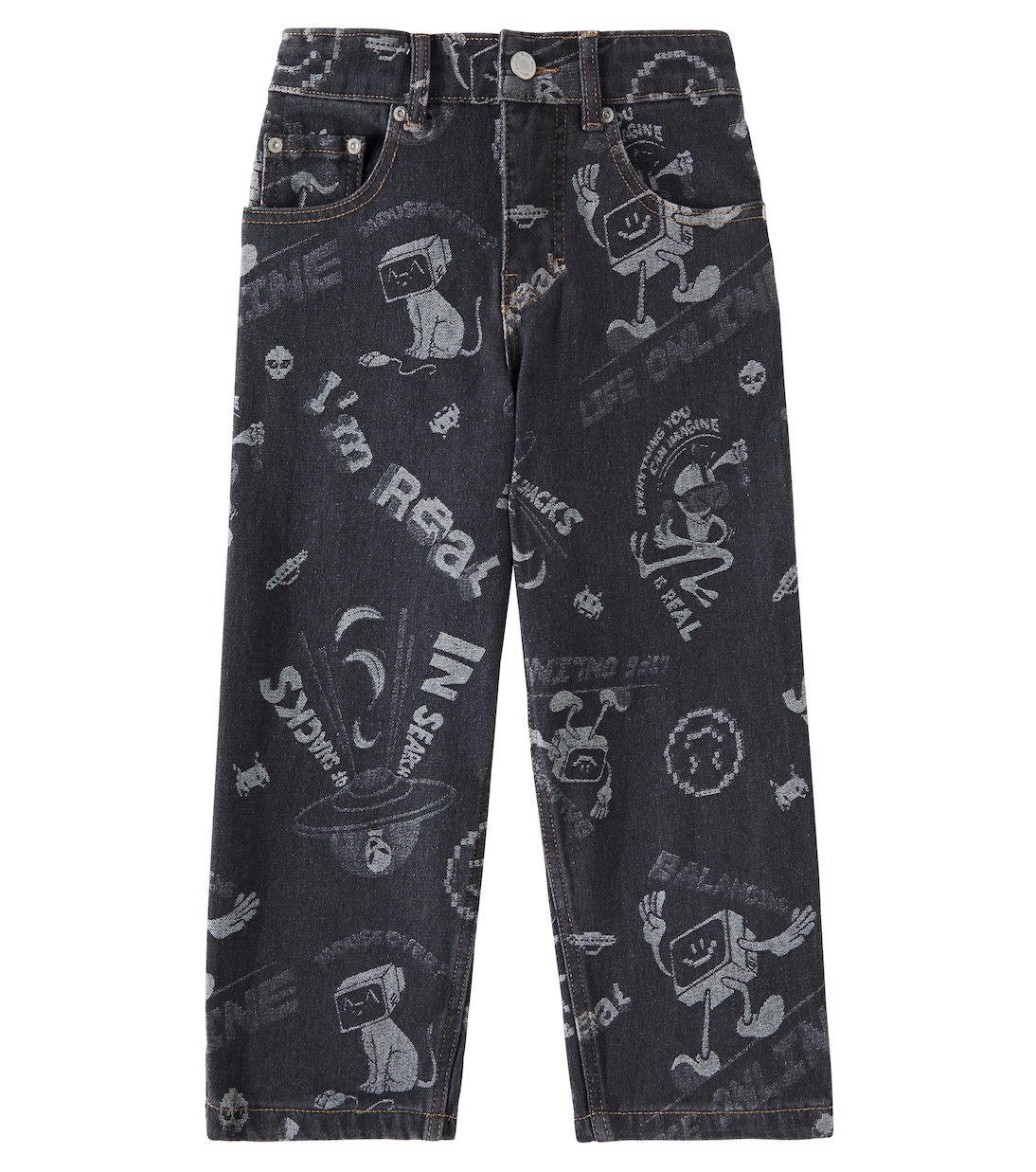Aiden jacquard jeans | Molo