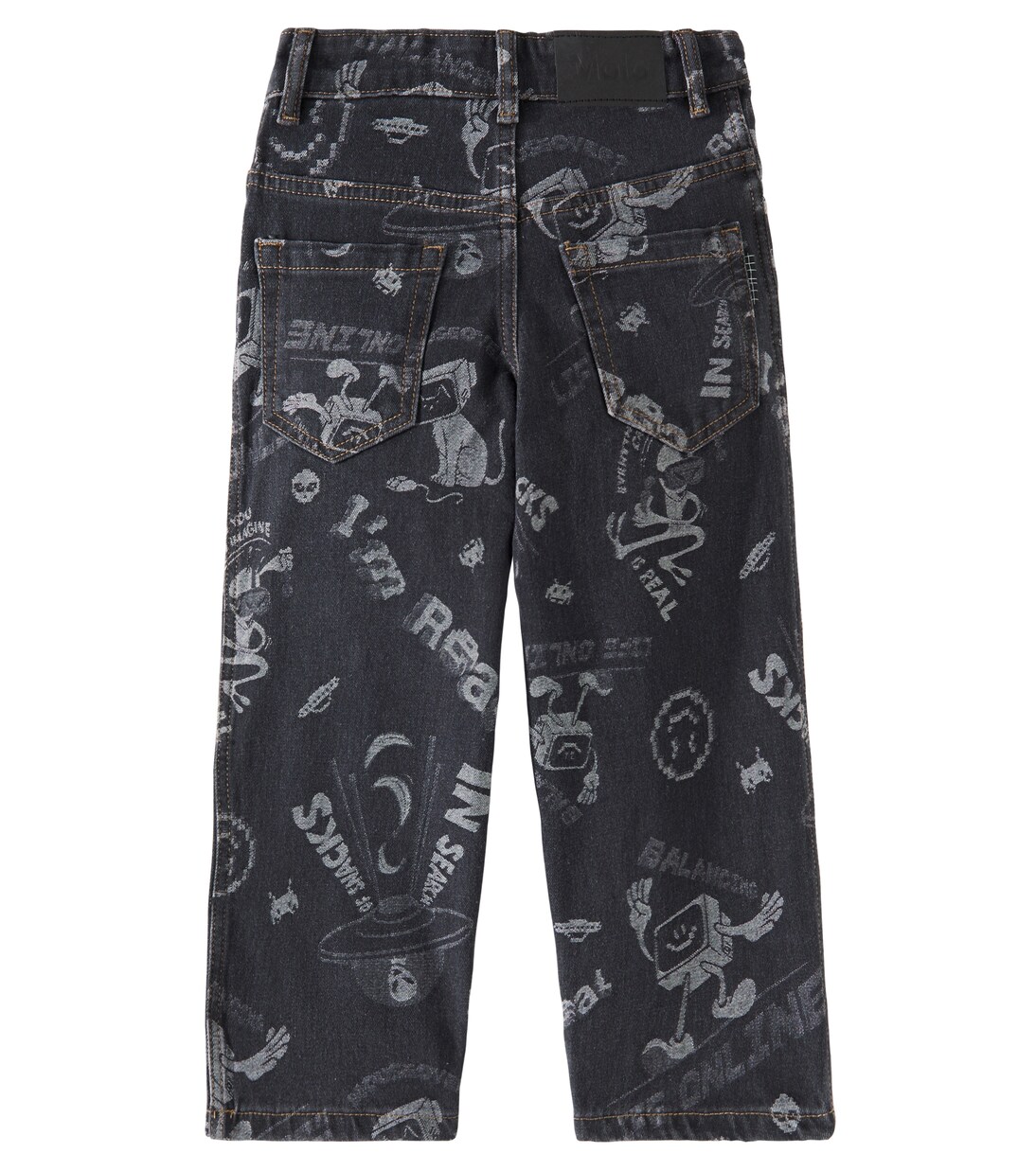 Aiden jacquard jeans | Molo