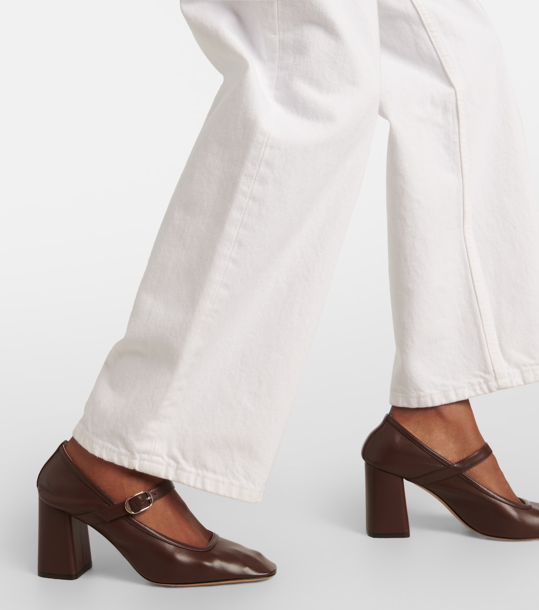 80 leather Mary Jane pumps | Le Monde Béryl