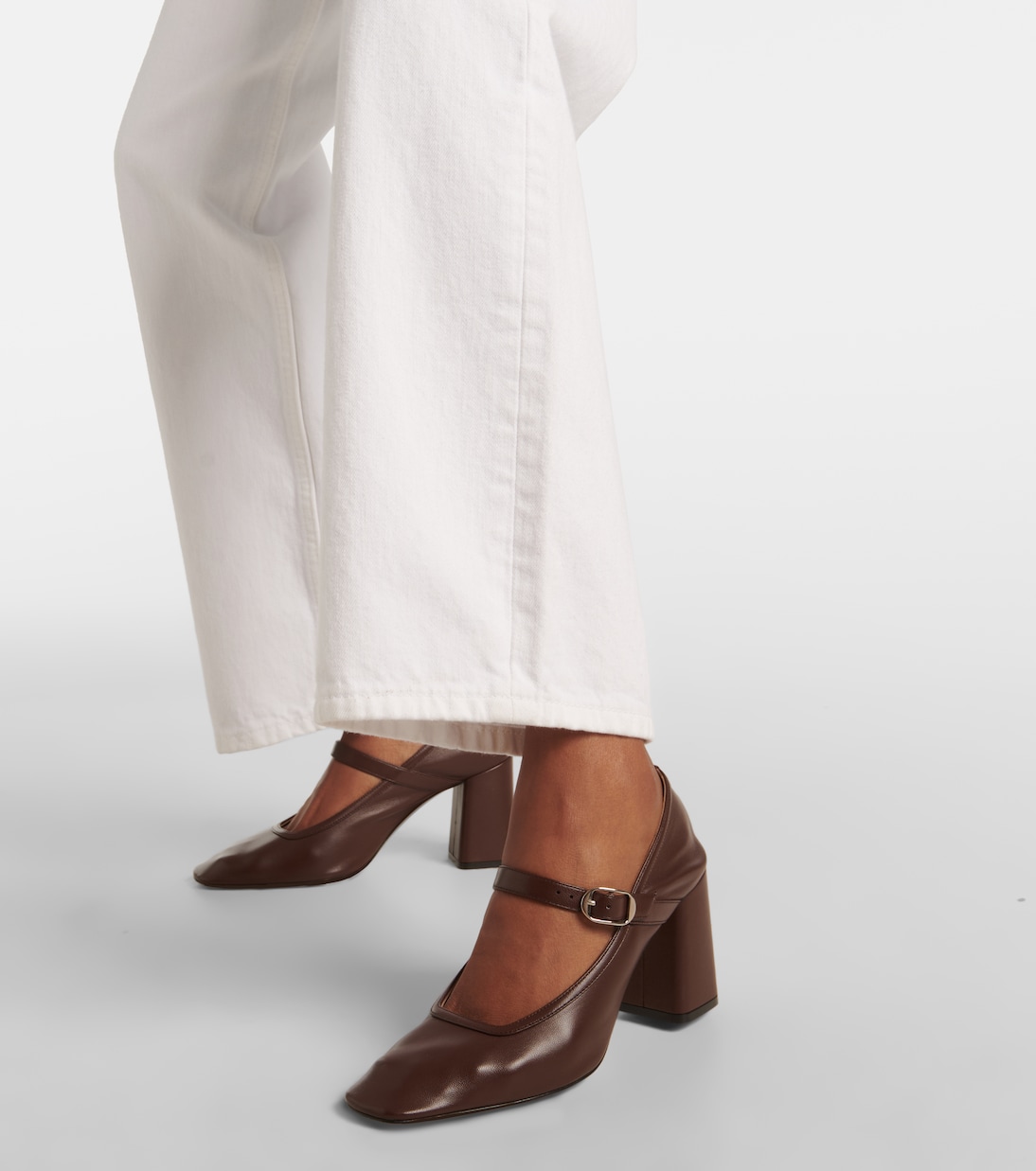 80 leather Mary Jane pumps | Le Monde Béryl