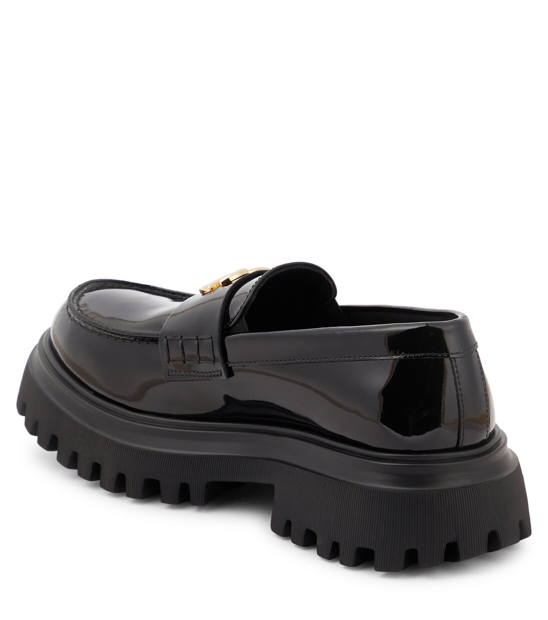 Patent leather loafers | Dolce&Gabbana Kids