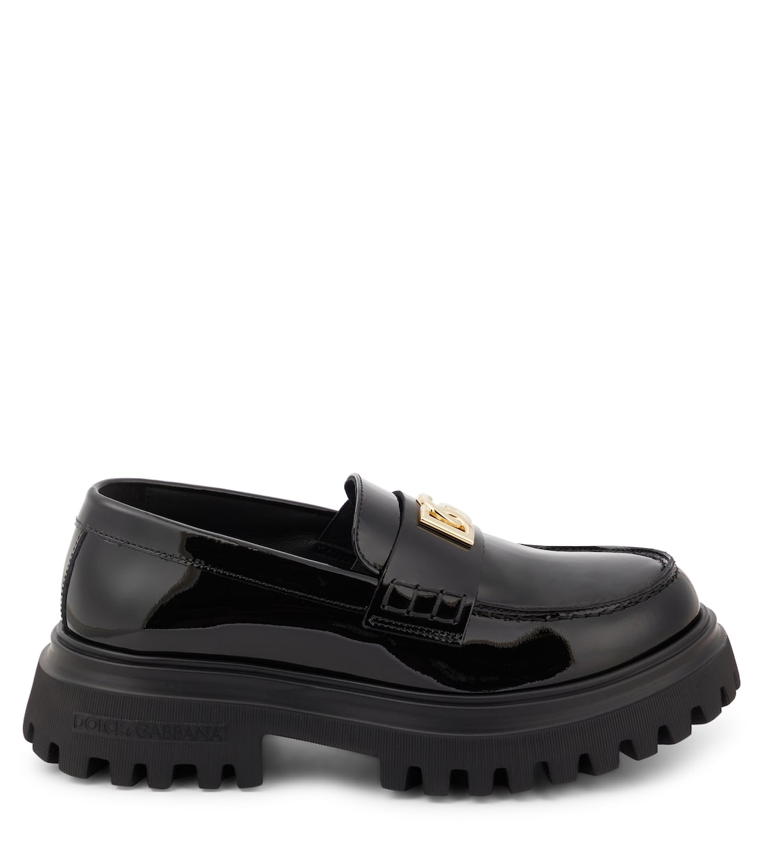 Patent leather loafers | Dolce&Gabbana Kids