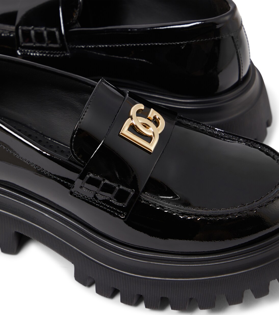 Patent leather loafers | Dolce&Gabbana Kids