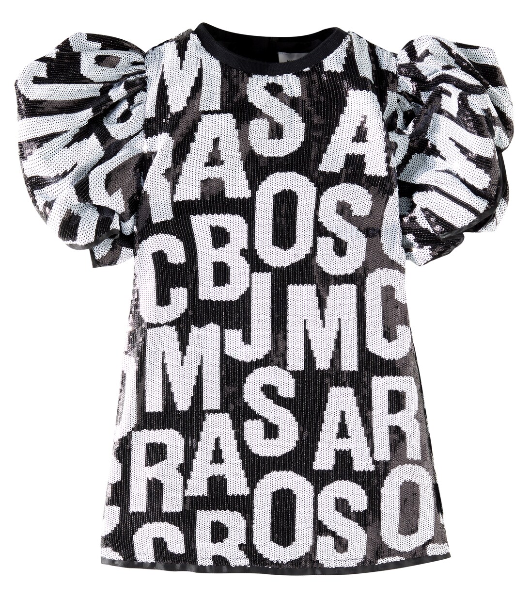 Robe Jumbled Logo à sequins | Marc Jacobs Kids