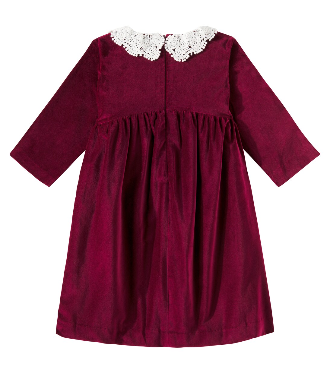 Antonella cotton velvet dress | La Coqueta